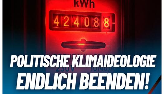 Heizen nochmal 27 % teurer: Politische Klimaideologie endlich beenden! Heizen nochmal 27 % teurer: Politische Klimaideologie endlich beenden!