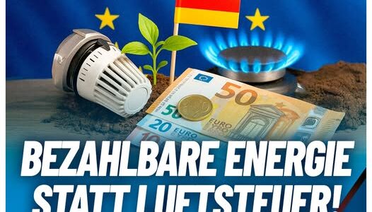 CO₂-Bepreisung stoppen: Bezahlbare Energie statt Luftsteuer! CO₂-Bepreisung stoppen: Bezahlbare Energie statt Luftsteuer!