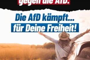 Die CDU kämpft gegen die AfD – Die AfD kämpft für Deine Freiheit!