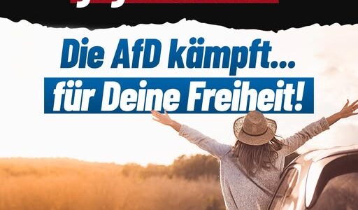Die CDU kämpft gegen die AfD – Die AfD kämpft für Deine Freiheit!