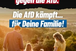 Die CDU kämpft gegen die AfD – Die AfD kämpft für Deine Familie!