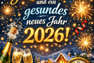 Einen guten Rutsch und ein gesundes neues Jahr 2026!