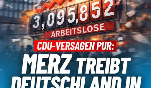 CDU-Versagen pur: Merz treibt Deutschland in den Abgrund!
